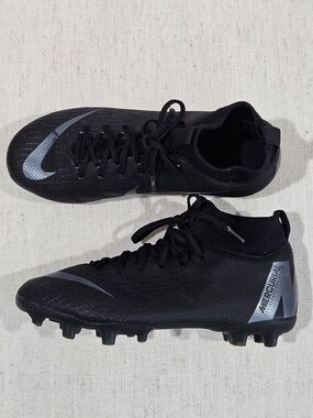 Nike Mercurial Black Soccer Cleats